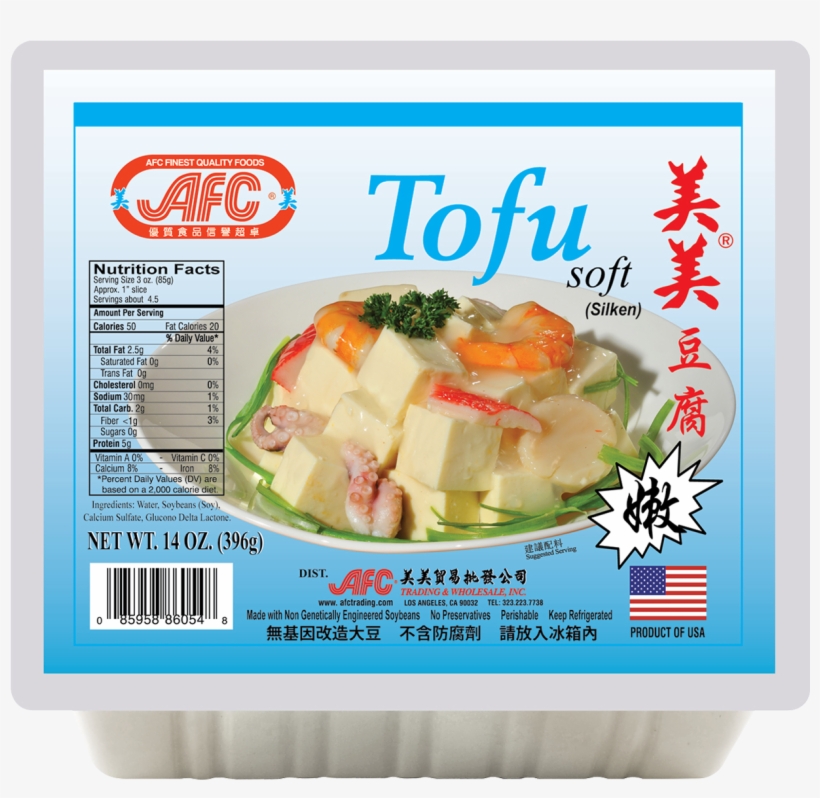Afc Classic Tofu Soft 14 Oz - Tofu, transparent png #1067996