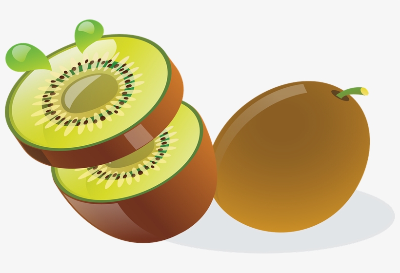Kiwi Clipart The Cliparts - Clipart Of Kiwifruit, transparent png #1068612