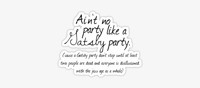 Bye Bye Jay Gatsby, Hello James Gatz - Manx Gas, transparent png #1068838