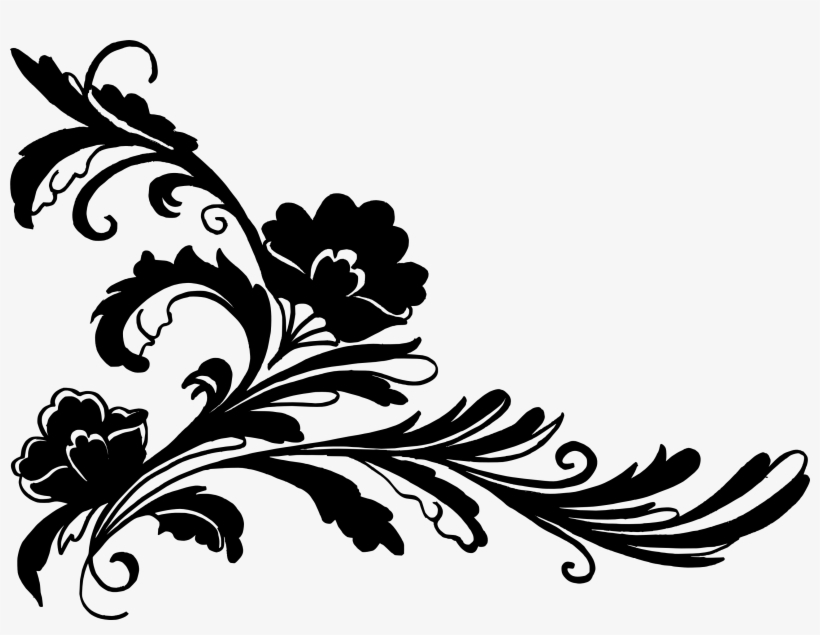 Download 16 Flower Corner Vector Png Transparent Svg Vol Flower Corner Svg Free Transparent Png Download Pngkey