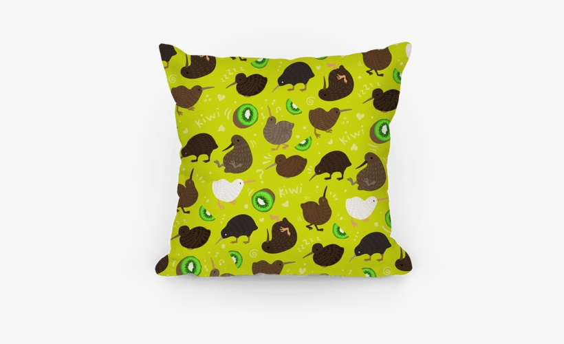 Kiwi Pattern Pillow - Kiwi Pattern Tote Bag: Funny Tote Bag Wi, Kiwi Patterns,, transparent png #1068918