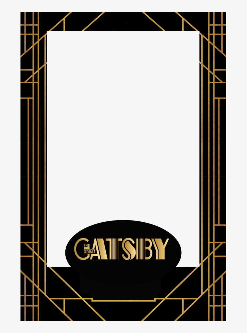 Gatsby - Great Gatsby Design Transparent, transparent png #1069026