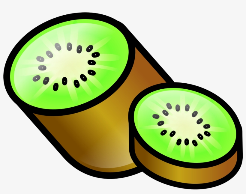 Kiwi Clipart Animated - Kiwi Fruit Cartoon Png, transparent png #1069074