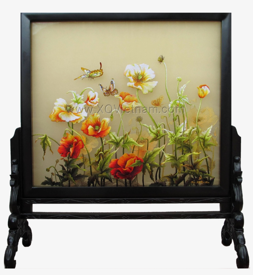 Poppies 1 N - Tranh Thêu 2 Mặt, transparent png #1069140