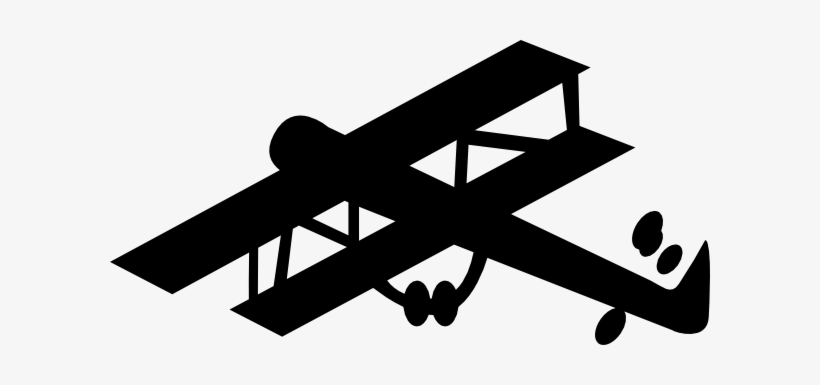 Airplane Wings, Sky, Aircraft, Wing Png Image And Clipart - World War 1 Plane Silhouette, transparent png #1069636