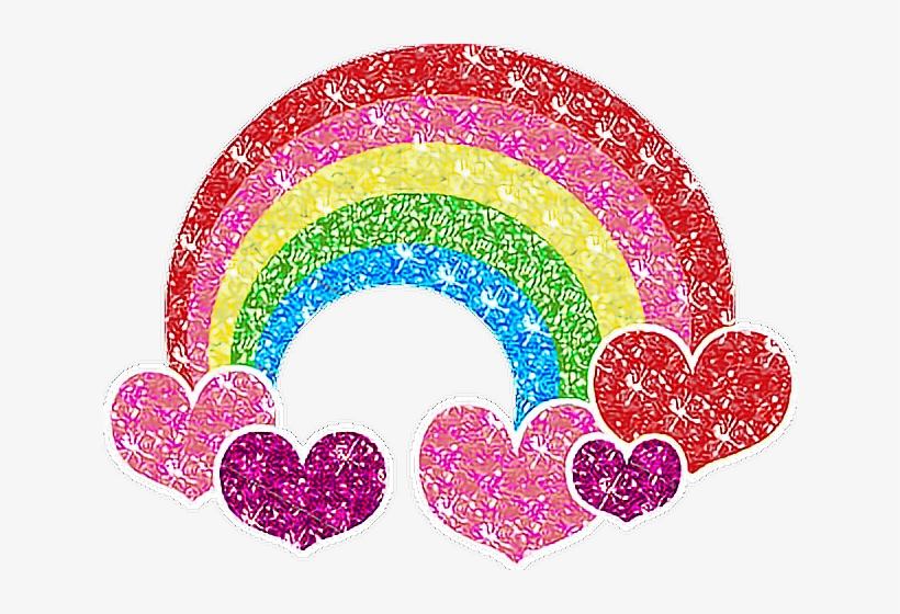 Report Abuse - Glitter Rainbow Clipart, transparent png #1069732