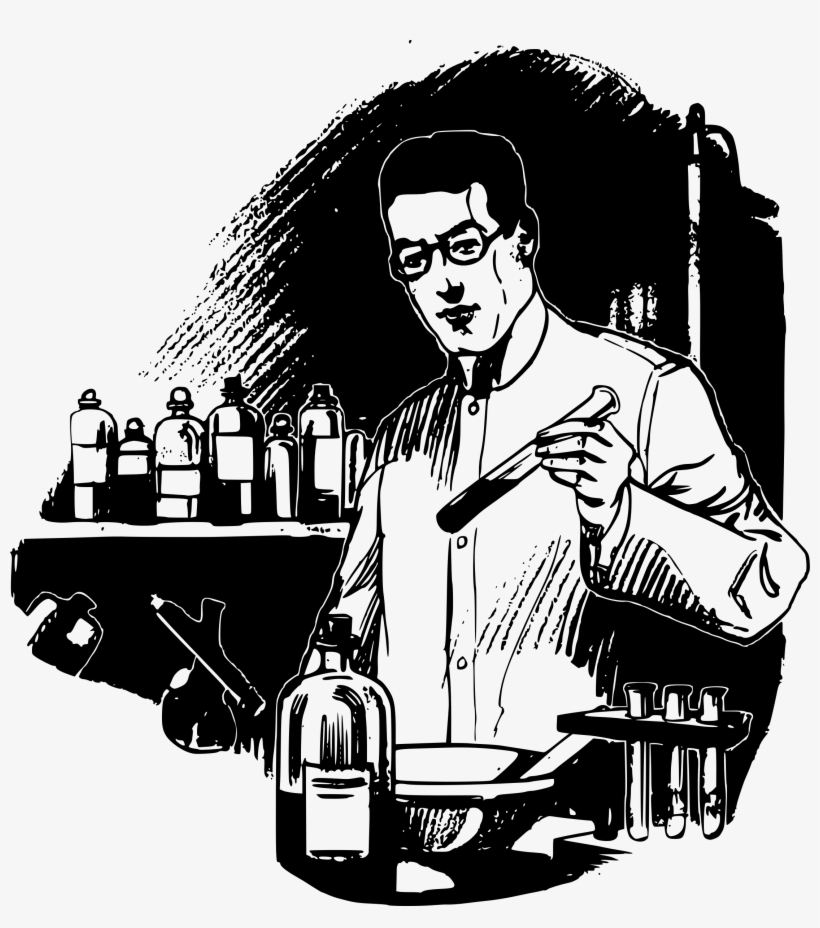 This Free Icons Png Design Of Scientist With Beaker, transparent png #1069735