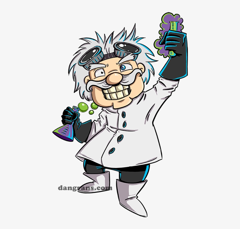 Svg Transparent Download Cartoon Images S By Dsoloud - Mad Scientist Cartoon, transparent png #1069872