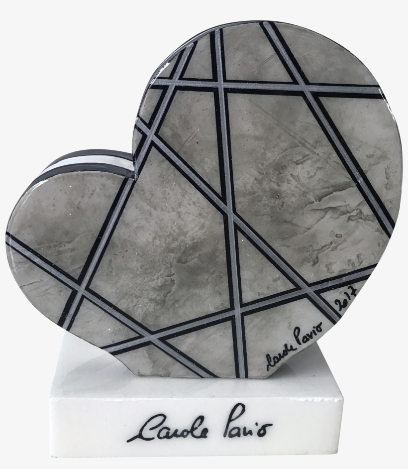 Rainbow Heart Grey - Centimetre, transparent png #1069893