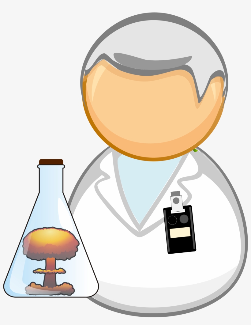 This Free Icons Png Design Of Nuclear Scientist / Researcher, transparent png #1069932