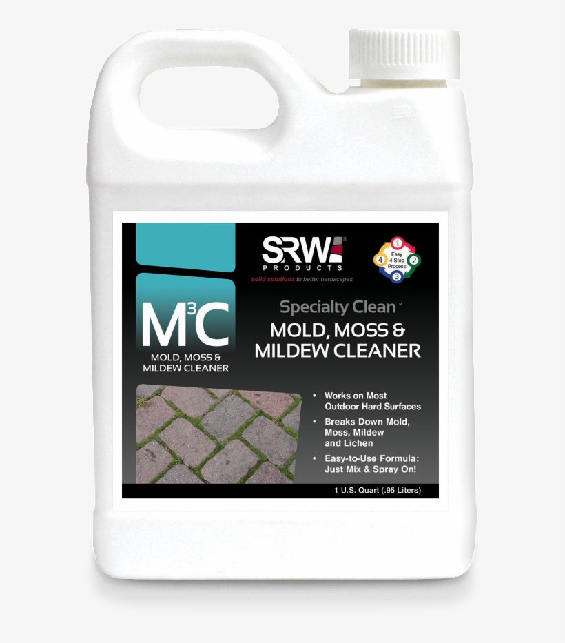 Mold, Moss, Mildew, Lichen And Algae Remover - High Gloss Paver Sealer 1 Gallon, transparent png #1070251