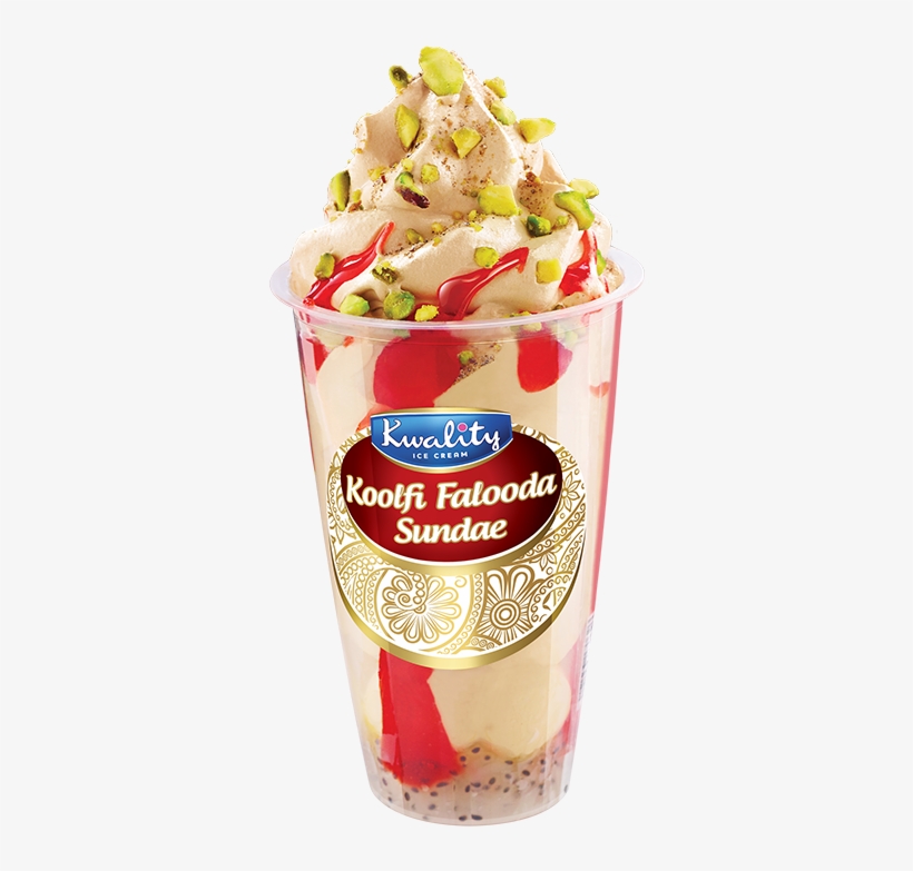 Koolfi Falooda Sundae - Falooda Ice Cream Png, transparent png #1070275