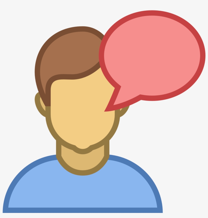 Jpg Free Download Chinese Economist Discusses Prospects - Cartoon Picture Of A Person Talking, transparent png #1070330