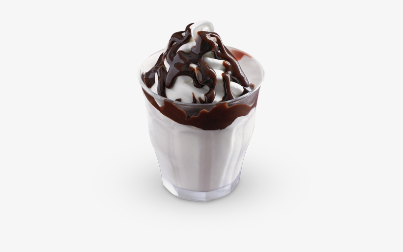 Hot Fudge Sundae - Hot Fudge Sundae Mcdonalds, transparent png #1070428
