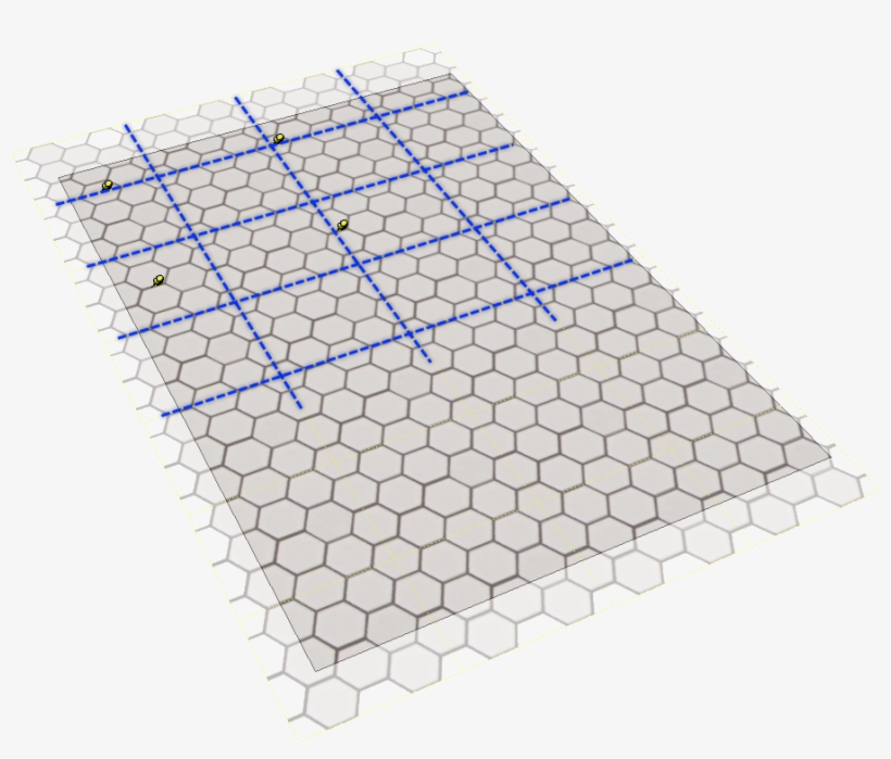 Textures In Sketchup Become Tiled Across Surfaces When - Hexagon Tiles Sketch Up, transparent png #1070448