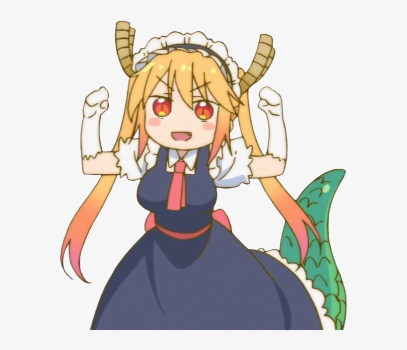 Faito - Dragon Maid Tohru Gif, transparent png #1070765