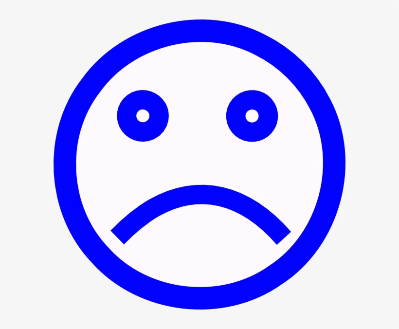 Sad Face Picture Cartoon - Royalty Free Sad Face, transparent png #1070980