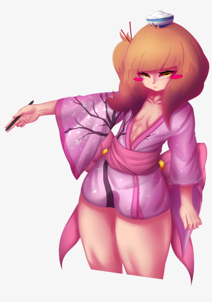 Lolirice Character Design - Cartoon, transparent png #1071187