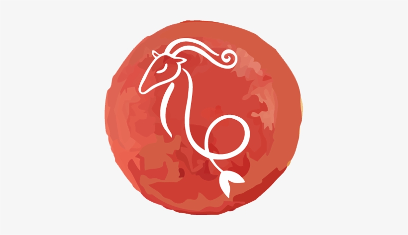 Capricorn Man Zodiac Symbol Watercolour Style - Capricorn, transparent png #1071195