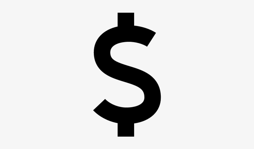 Dollar Sign Icon Svg, transparent png #1071274