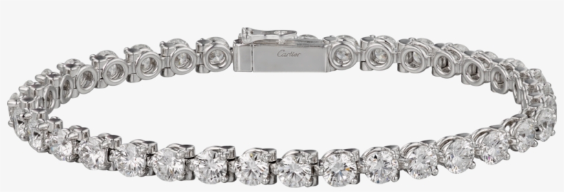 Essential Lines Braceletwhite Gold, Diamonds - Tennis Bracelet Clasp, transparent png #1071747