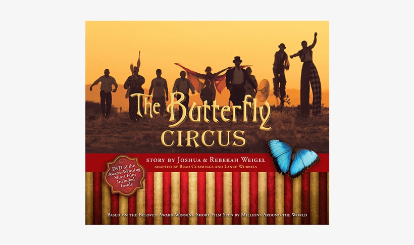 The Butterfly Circus, Hardcover/dvd Combo - Butterfly Circus, transparent png #1071843