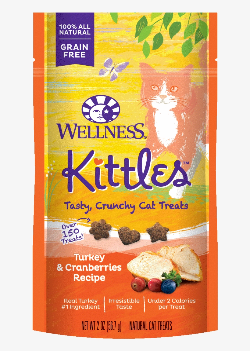 Turkey & Cranberries - Wellness Kittles Grain Free Turkey & Cranberries, transparent png #1071951
