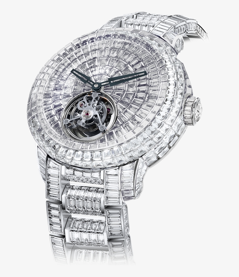 Caviar Tourbillon Diamond Bracelet - Jacob & Co Caviar, transparent png #1072094