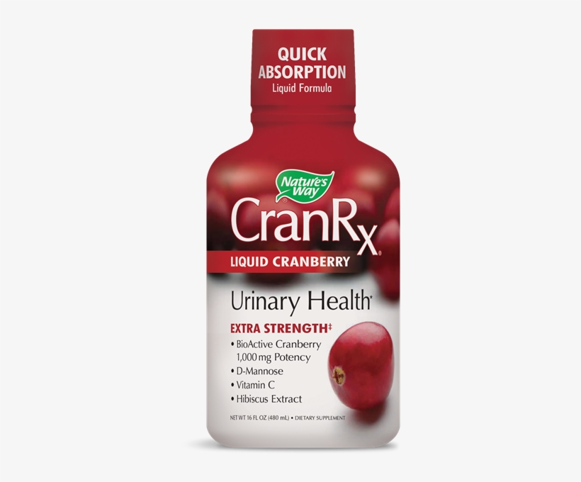Cranrx Liquid Cranberry - Nature's Way Cranrx Liquid Cranberry - 16 Fl Oz, transparent png #1072177
