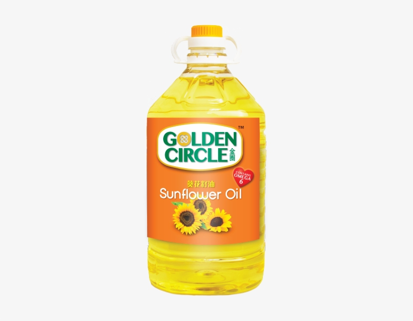 Golden Circle Sunflower Oil 2l - Golden Circle Sunflower Oil, transparent png #1072238