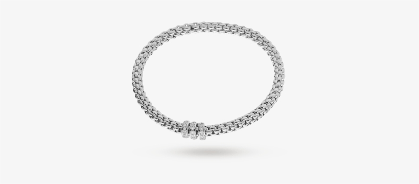 Fope 18ct White Gold Solo Flex'it - Dyrberg/kern, transparent png #1072425