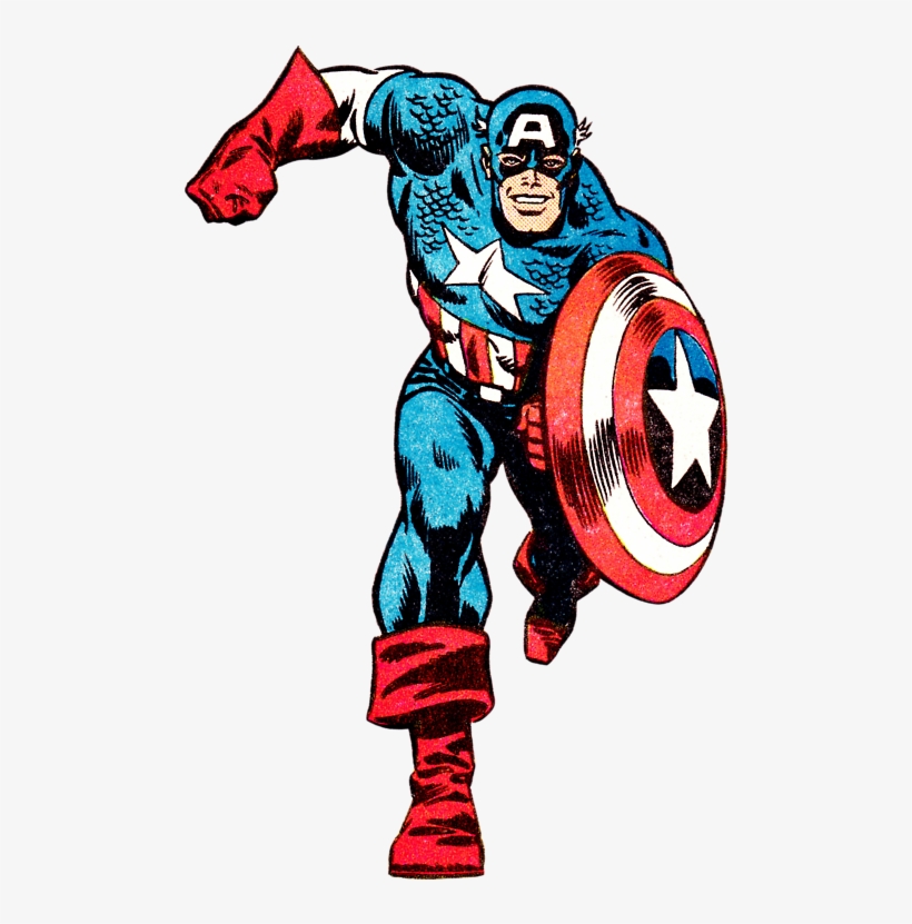 Captain America - John Romita Captain America, transparent png #1072685