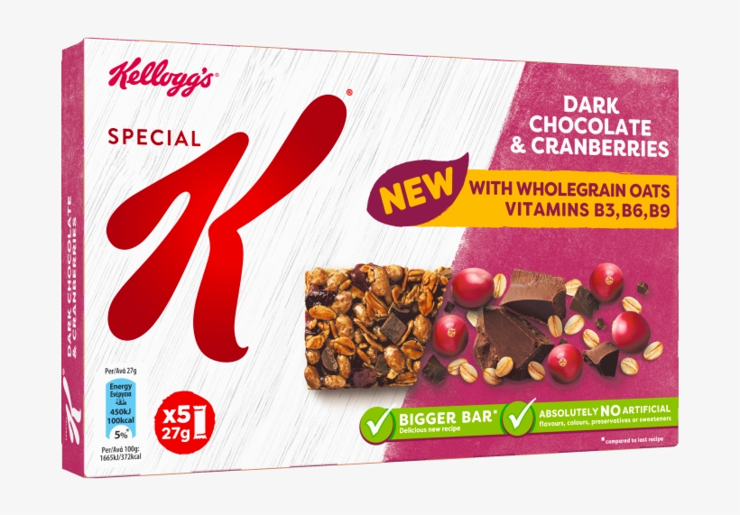Special K Dark Chocolate & Cranberries Special K Milk Chocolate