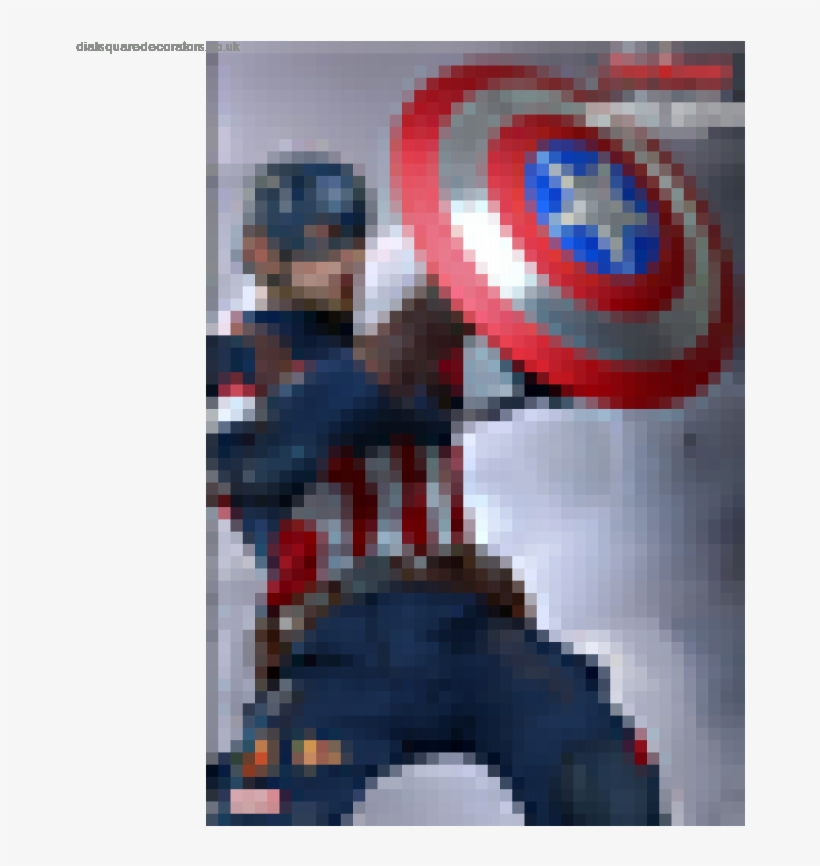 Authentic Rare Captain America Hot Toys Aou Mms281 - Avengers Age Of Ultron Captain America And Ultron, transparent png #1073345
