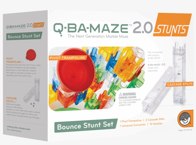 Mindware Q Ba Maze - Mindware Q - Ba - Maze 2.0 Bounce Stunt Set, transparent png #1073393