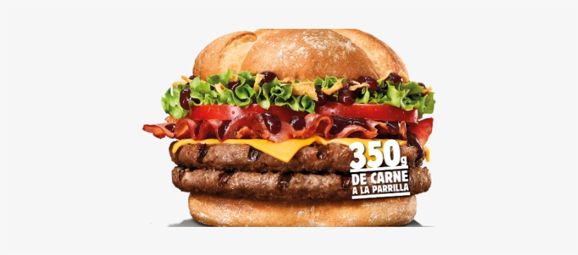 Burger King Lanza Una Hamburguesa Para Los Más Carnívoros - Hamburguesa De Burger King, transparent png #1073413
