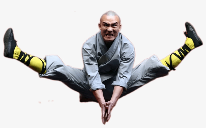 Shaolin Monk Two Legs Straight - Shaolin Two Legs Straight, transparent png #1073441