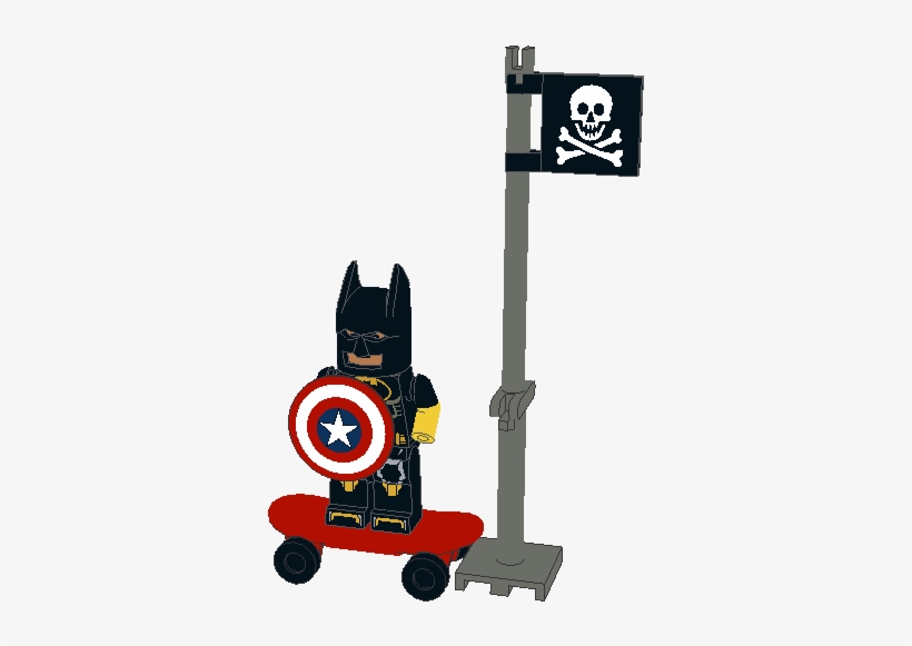 Batman - Flaga Piracka, transparent png #1073466