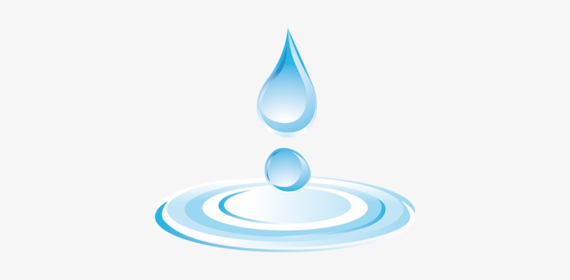 Water Droplets - Dibujo Png Gotas De Agua, transparent png #1073621