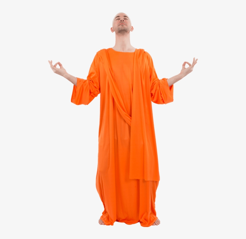 Adult Buddhist Monk Costume, transparent png #1073698