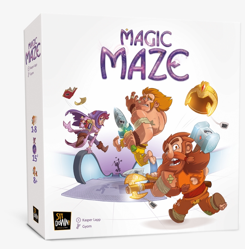 Kasper Lapp - Magic Maze Board Game, transparent png #1073765