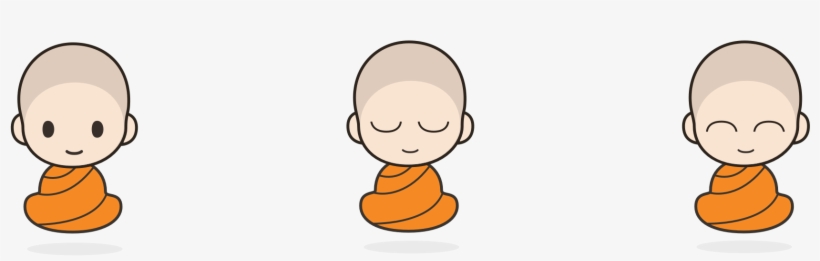 Monks-leanometry - Cartoon, transparent png #1073766