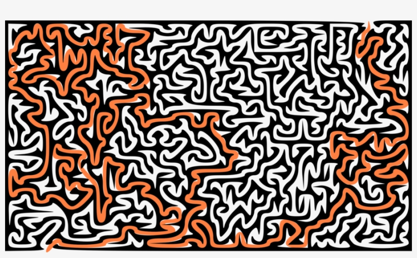 Screen Maze Clipart Maze Jigsaw Puzzles - Icon, transparent png #1073790
