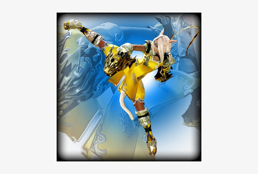 Monk - Final Fantasy 14 Lalafell Monk, transparent png #1073900