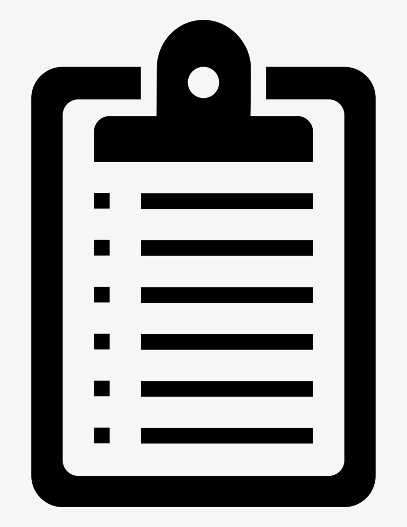 Clipboard List Board Comments - Clipboard Clipart Png, transparent png #1073971