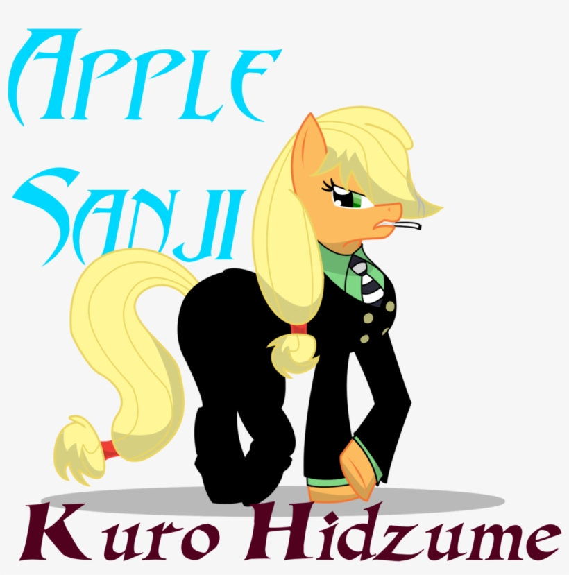 Killkatt, Cigarette, Clothes, One Piece, Parody, Safe, - My Little Pony And One Piece, transparent png #1074554