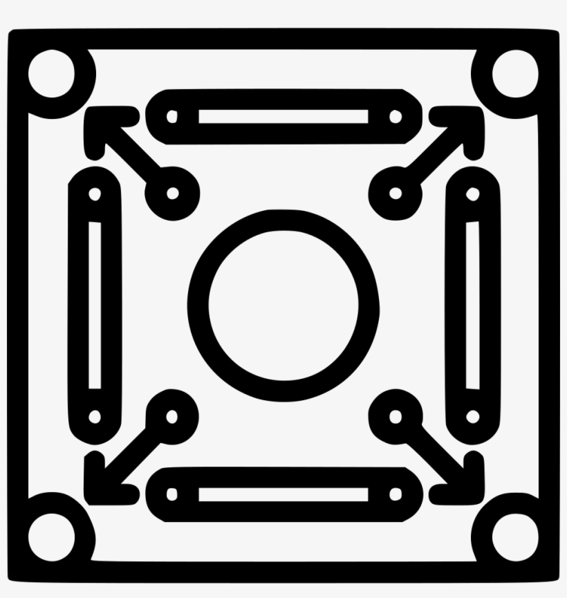 Play Sport Carrom Board Strike Queen Comments - Clip Art, transparent png #1074787