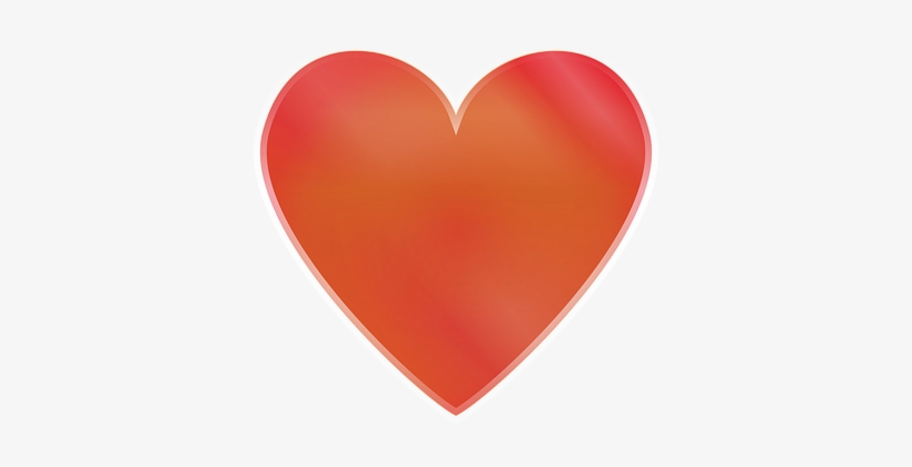 Vector Heart Red Heart Heart Heart Heart H - Hjerte Vektor, transparent png #1075103