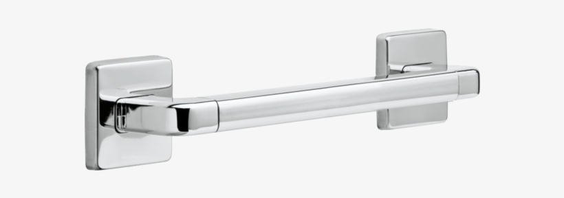 Delta - Delta 41912 12" Grab Bar With Concealed Mounting Angular, transparent png #1076098