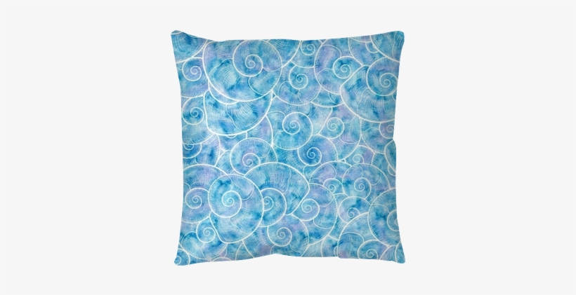 Snails Shalls Seamless Pattern - Caracoles Y Conchas En Acuarela, transparent png #1076418